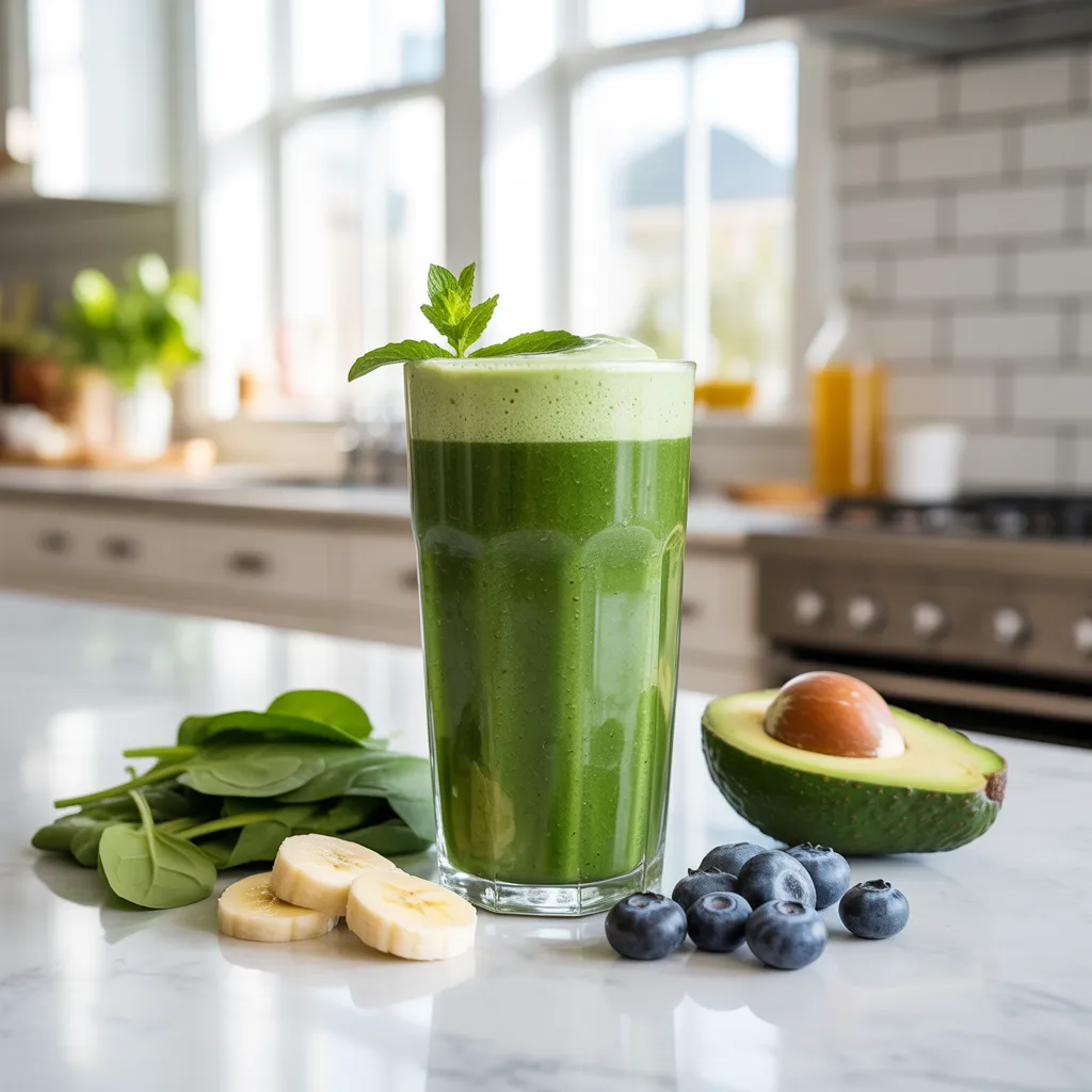 Smoothie with Greens and Protein