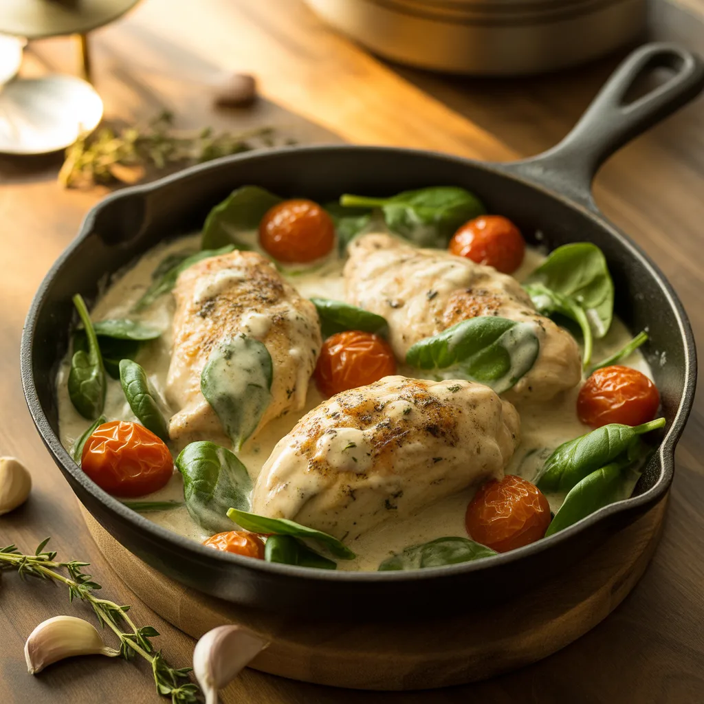 Creamy Tuscan Garlic Chicken