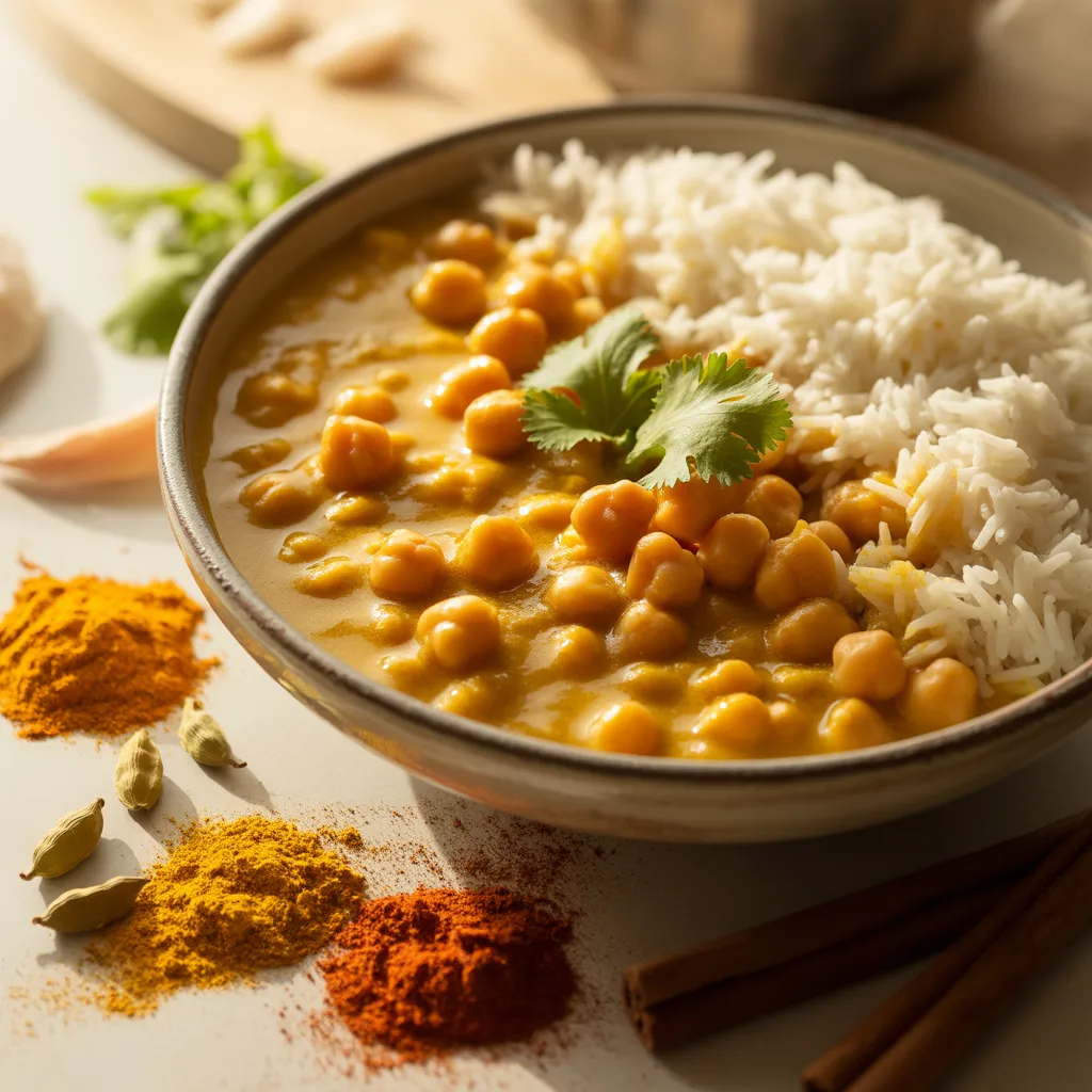 Coconut Chickpea Curry