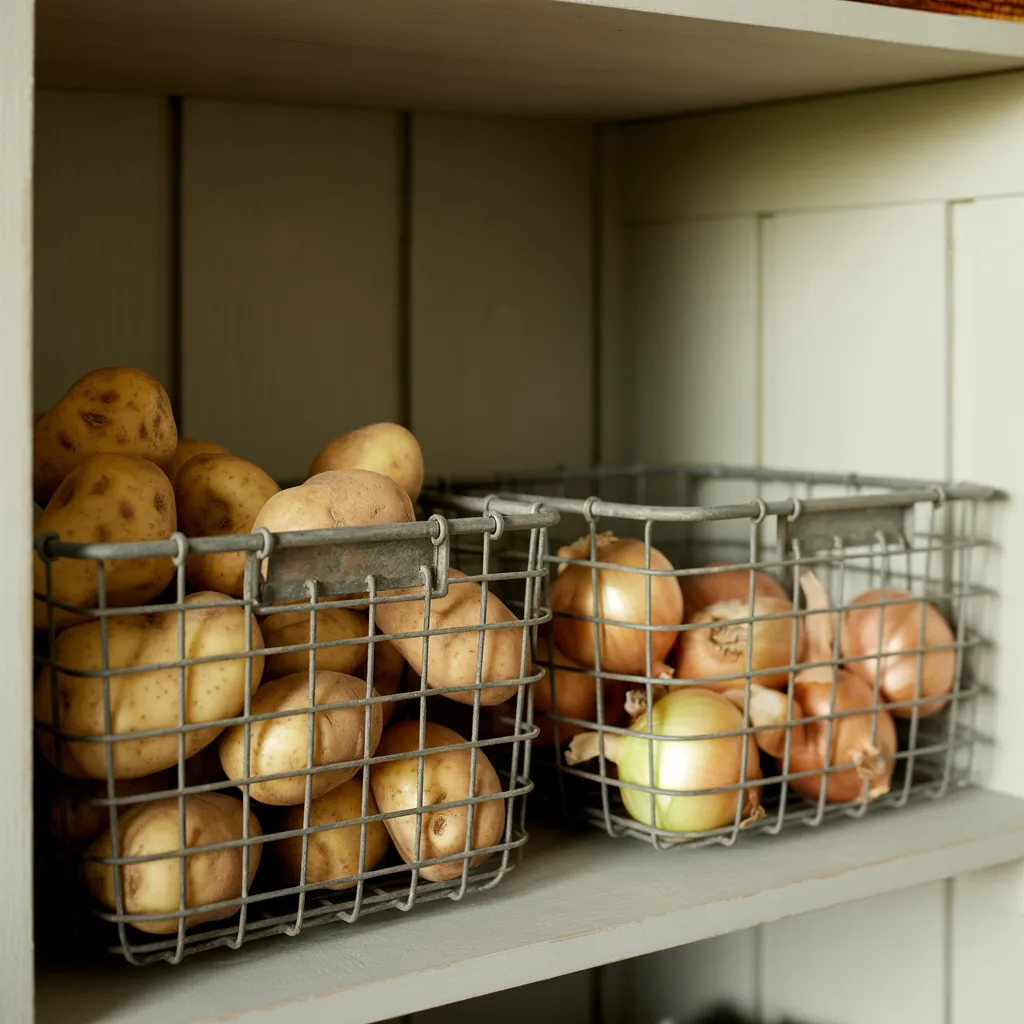 Wire Baskets for Produce