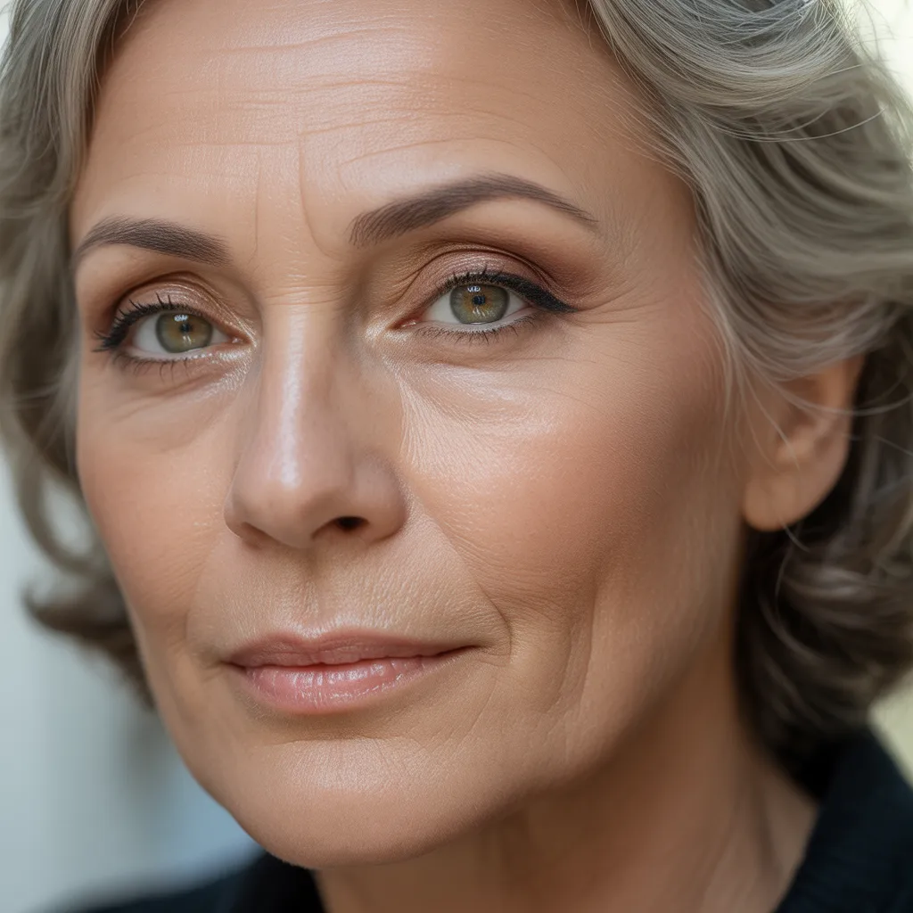 Lifted Eyes with Soft Brown Shadows