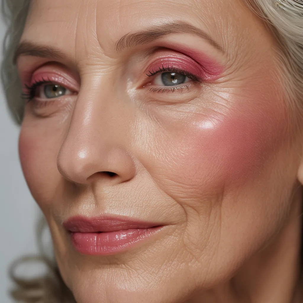 Rosy Monochrome Makeup