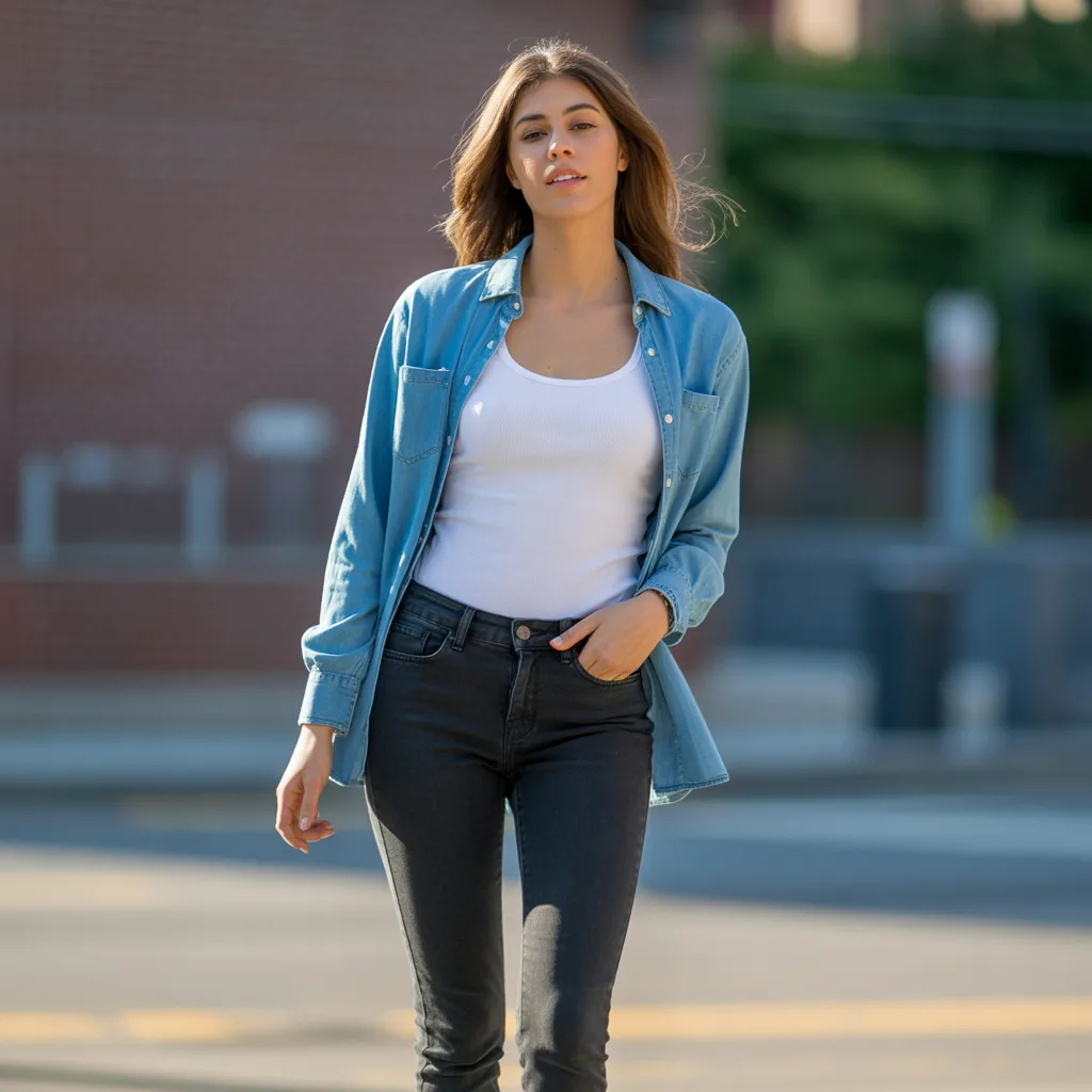 All-Denim Blue Layers