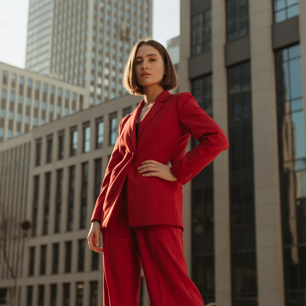 All-Red Bold Confidence