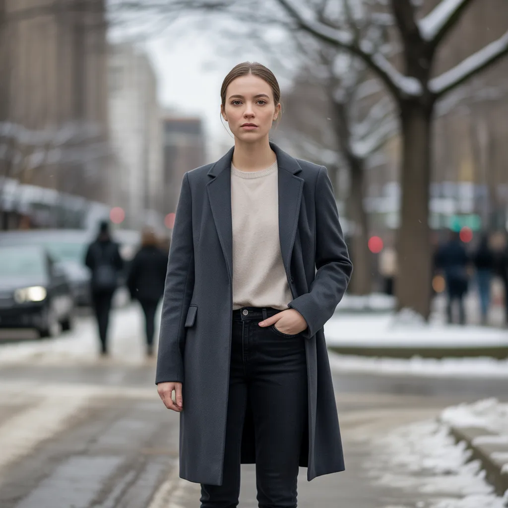 Charcoal Winter Layers