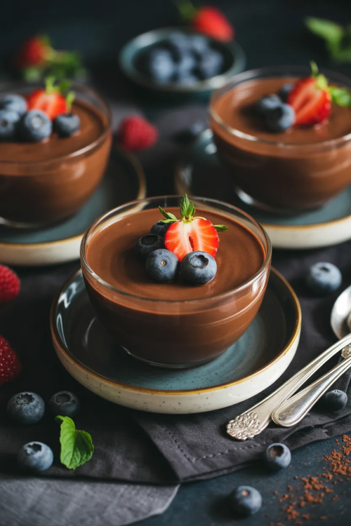 Dark Chocolate Avocado Mousse - Sugar Free Dessert Ideas