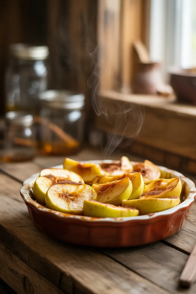 Baked Cinnamon Apple Slices