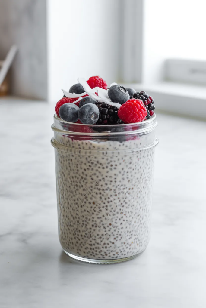 Chia Seed Pudding with Coconut Milk