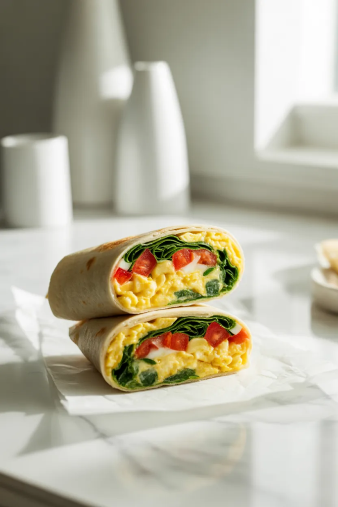 Veggie-Packed Breakfast Wrap