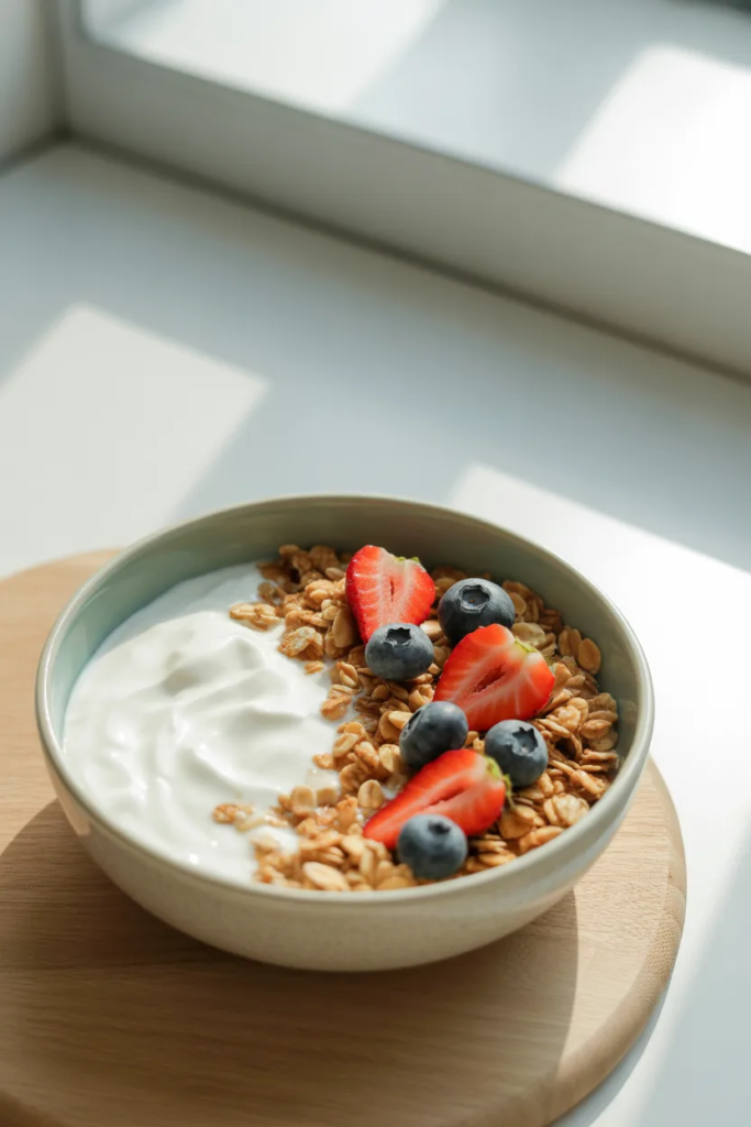 Homemade Granola with Yogurt