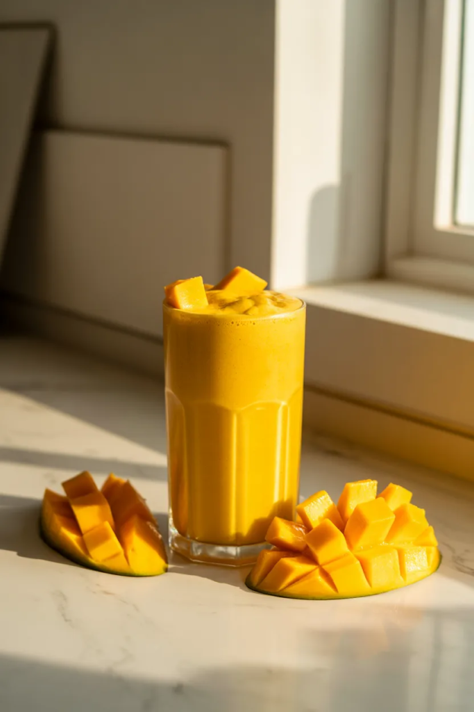 Turmeric Mango Golden Smoothie