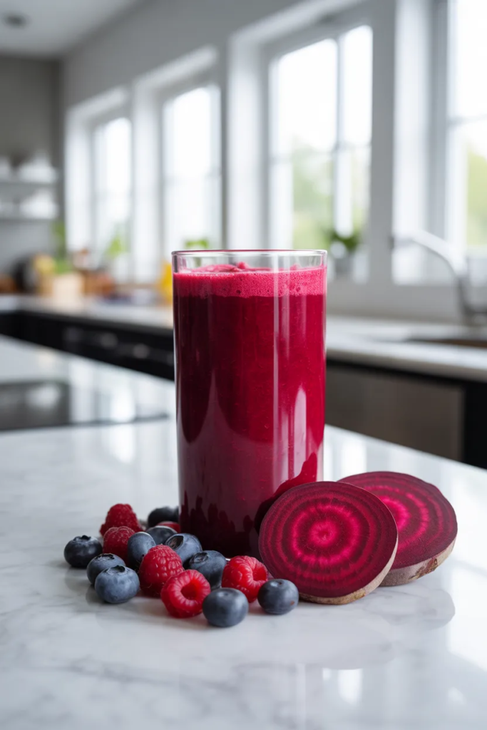 Beet Berry Energy Smoothie