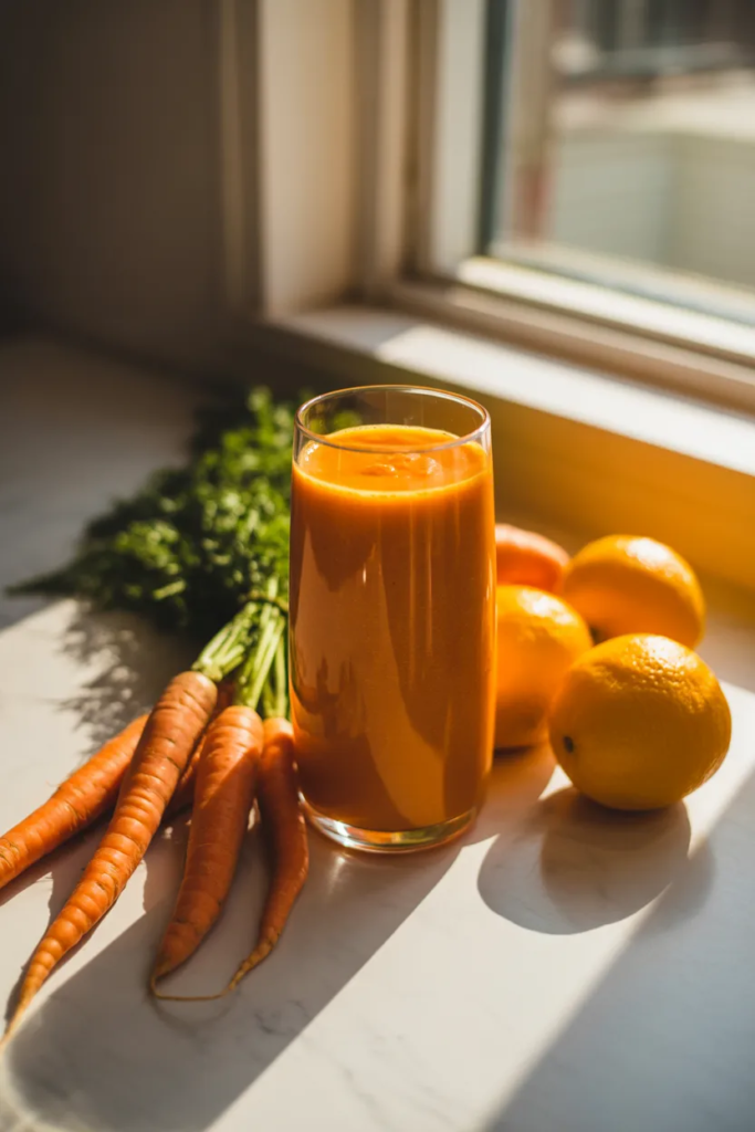 Carrot Orange Sunshine Smoothie
