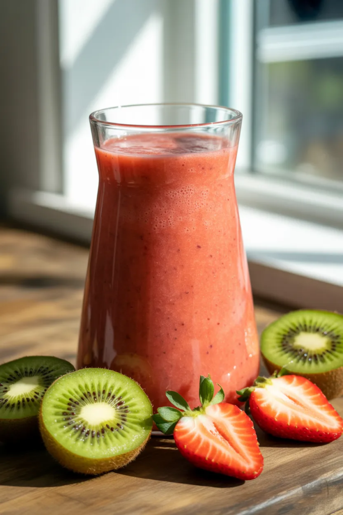 Kiwi Strawberry Vitamin C Smoothie