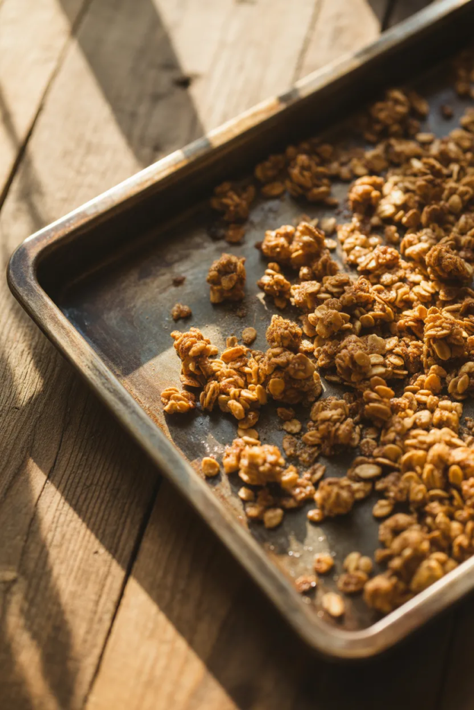 Sheet Pan Granola Clusters