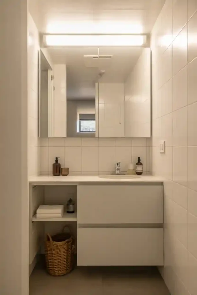 Medicine Cabinet Mirror Combo