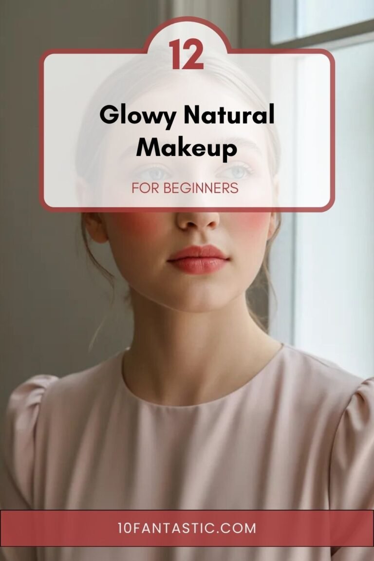 12 Glowy Natural Makeup for Beginners Step-by-Step