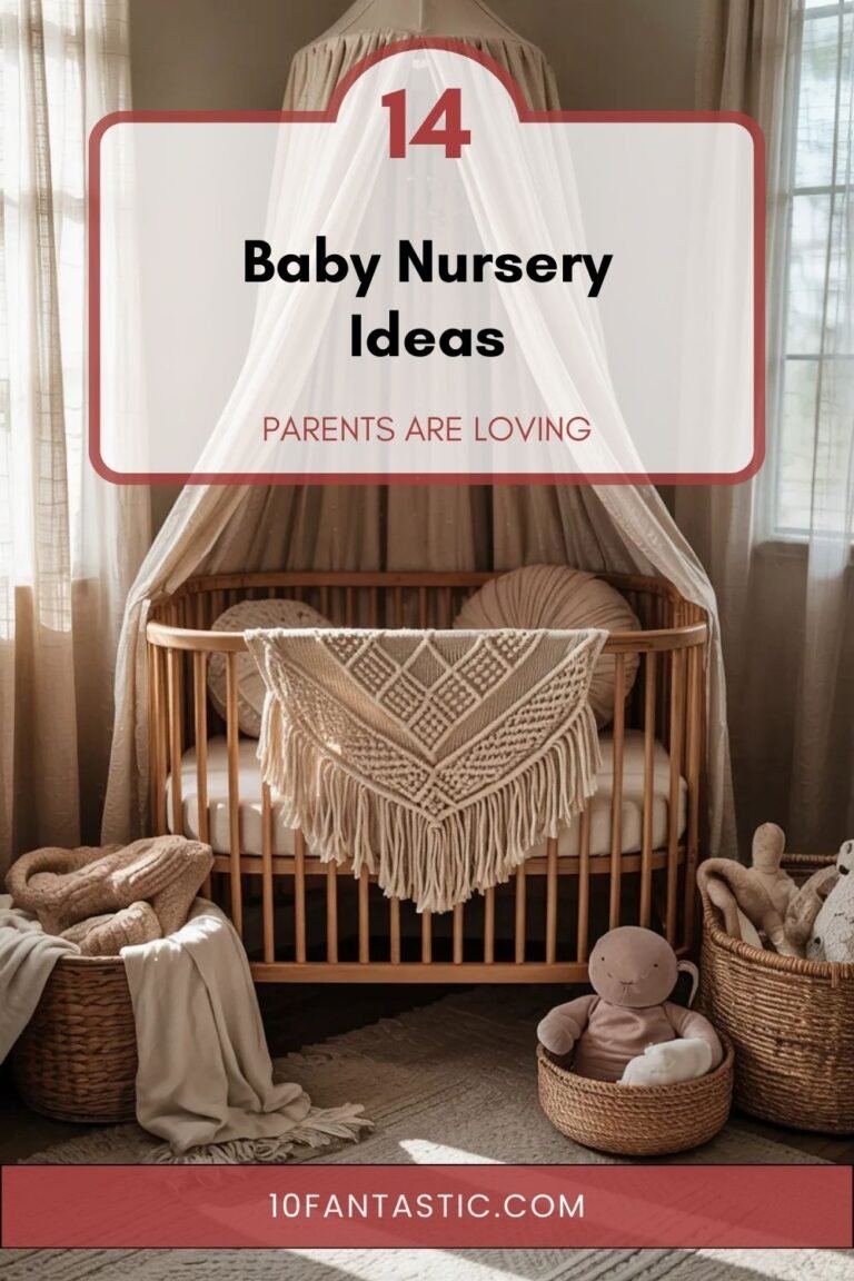 14 Baby Nursery Ideas Parents are Loving