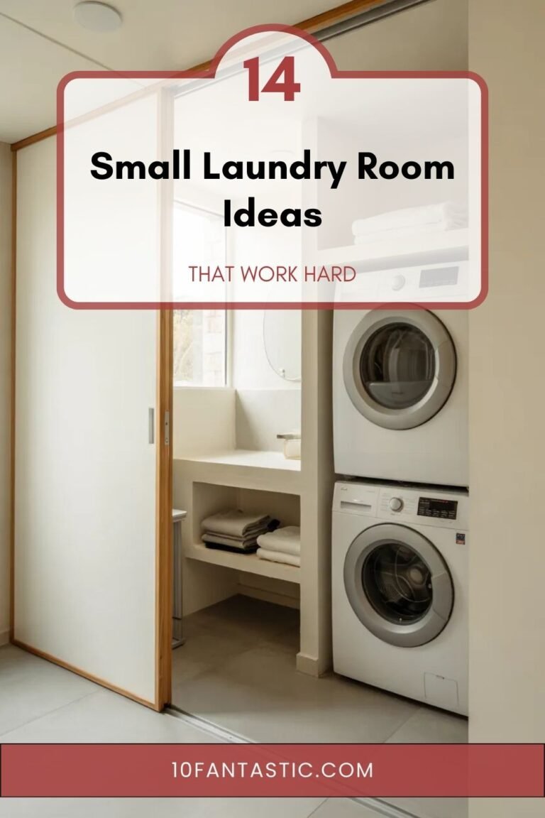 14 Small Laundry Room Ideas that Work Hard
