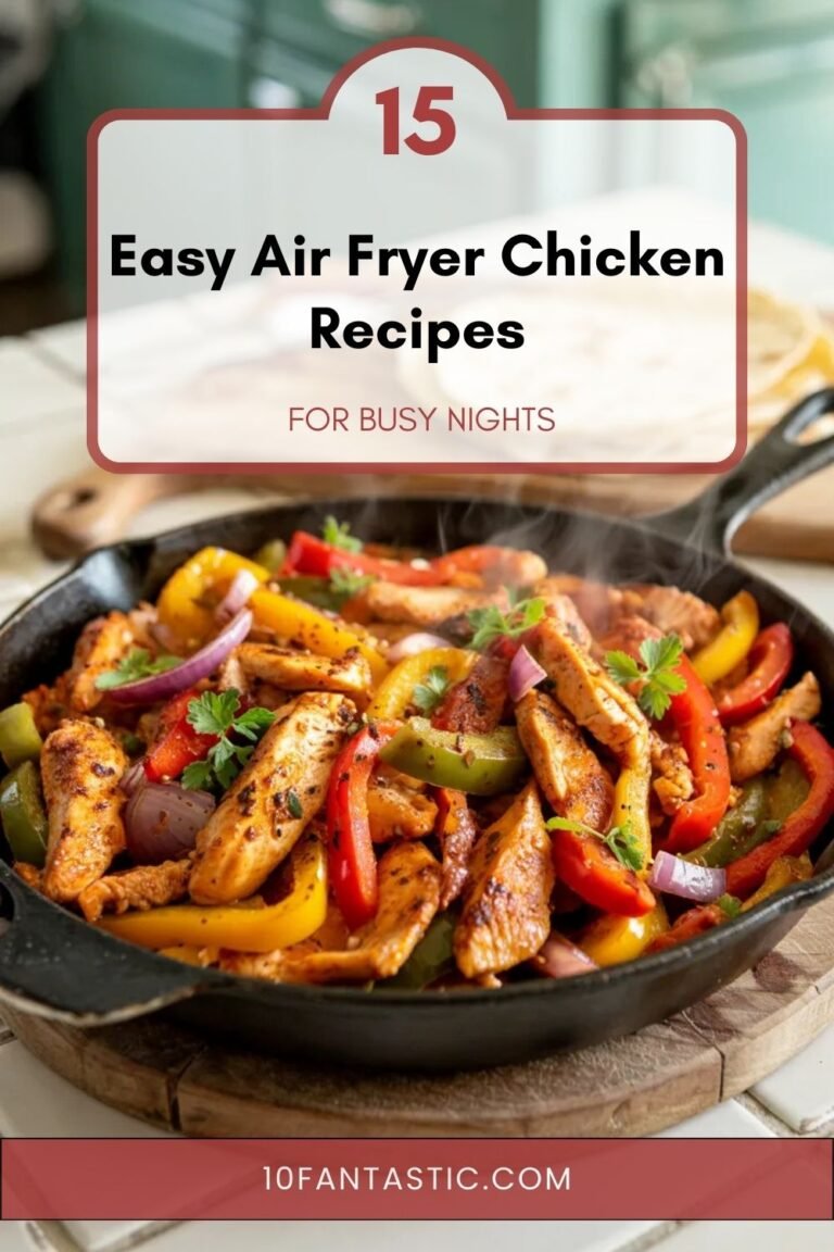 Easy Air Fryer Chicken Recipes