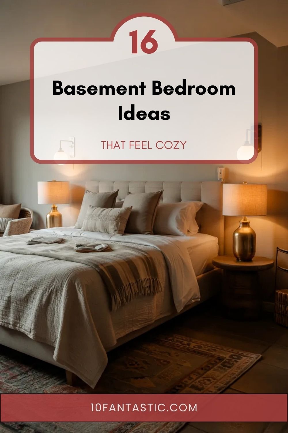 16 Basement Bedroom Ideas that Feel Cozy