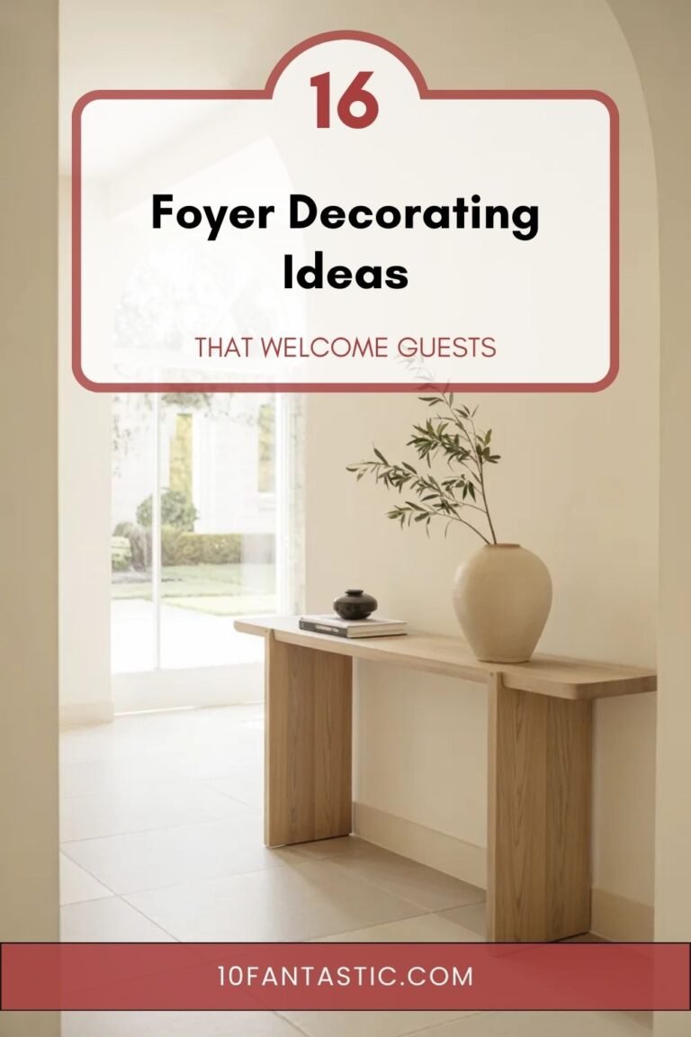 16 Foyer Decorating Ideas that Welcome Guests