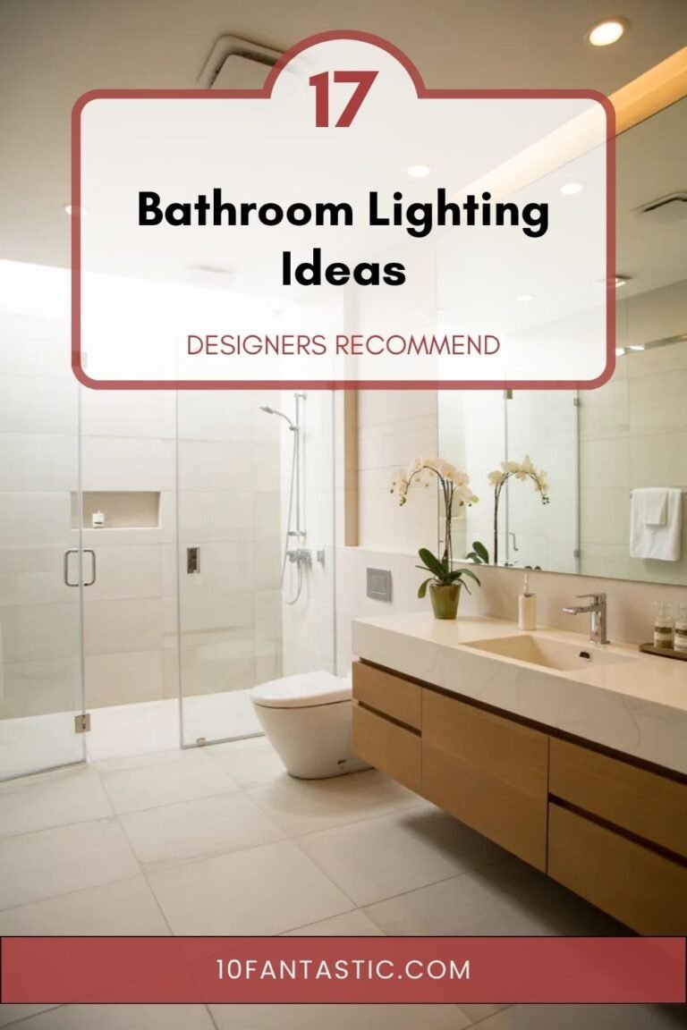 17 Bathroom Lighting Ideas Designers Recommend