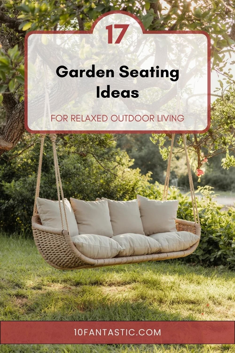 17 Garden Seating Ideas for Relaxed Outdoor Living