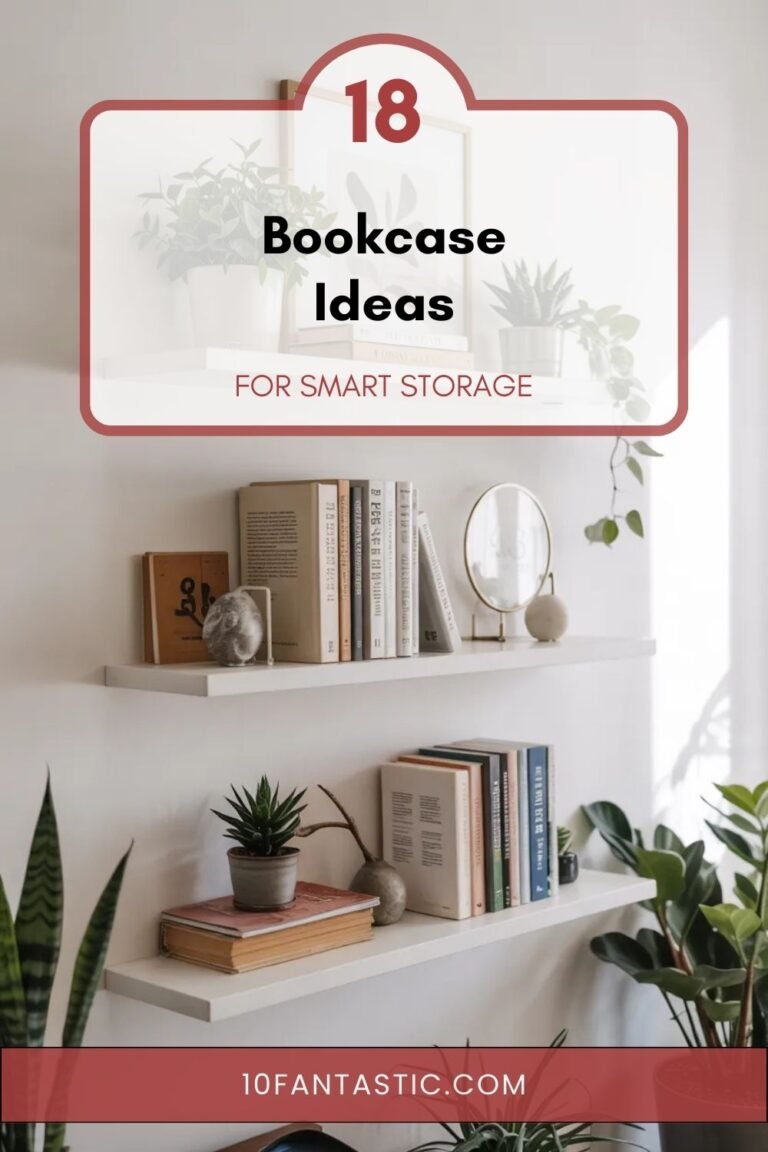 18 Bookcase Ideas for Smart Storage