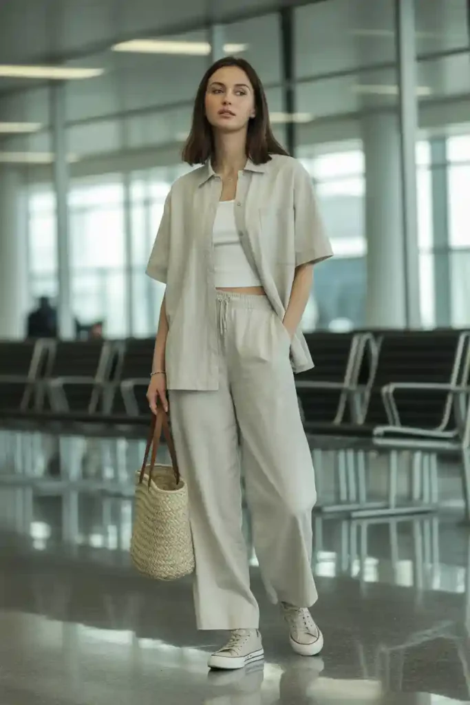 Linen Co-Ord Set