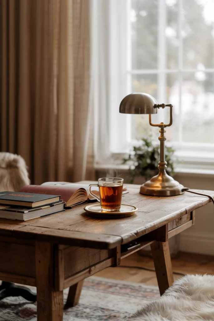 Introduce Warm Textures - Home Office Decor Ideas