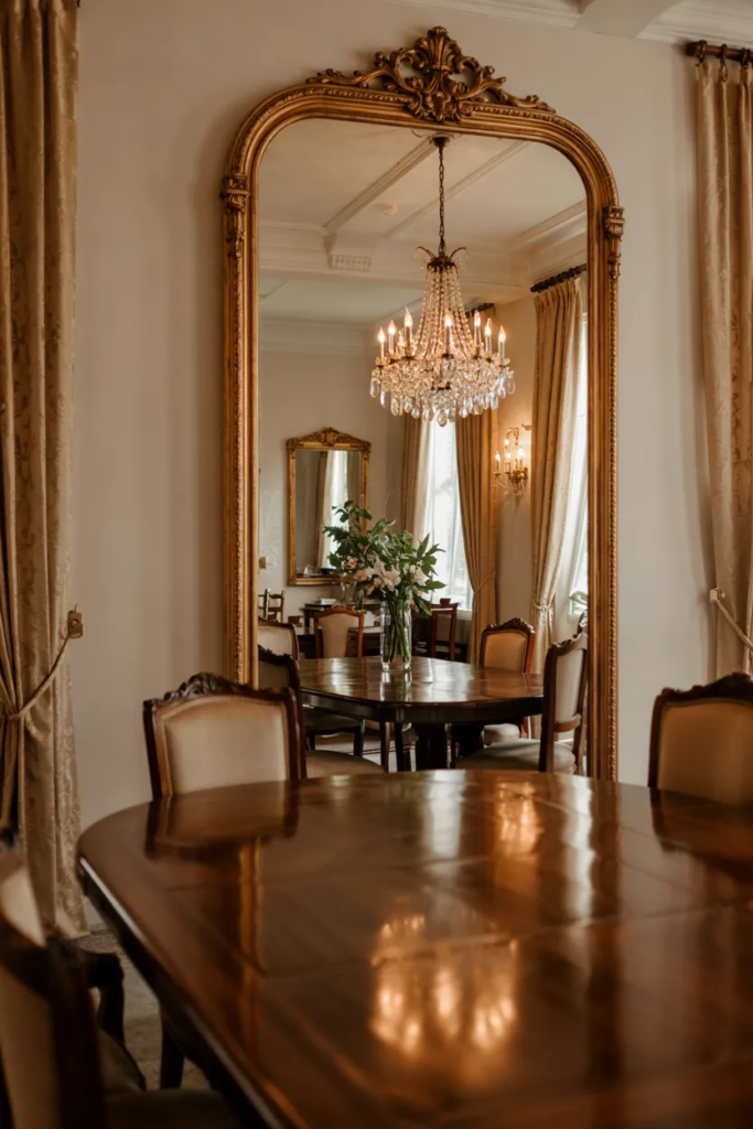 Large Mirror for Depth