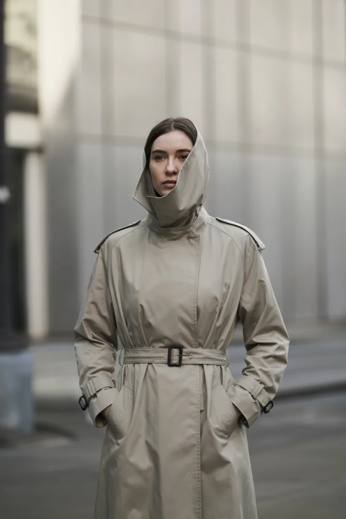 Classic Trench Coat Look