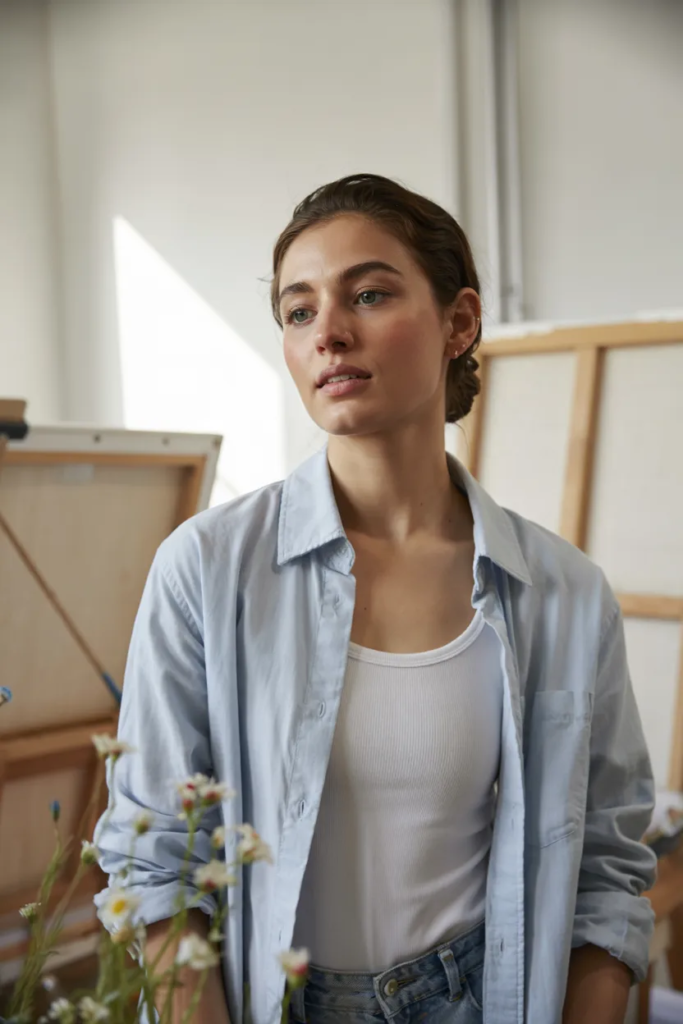 Button-Down Shirt as a Light Layer