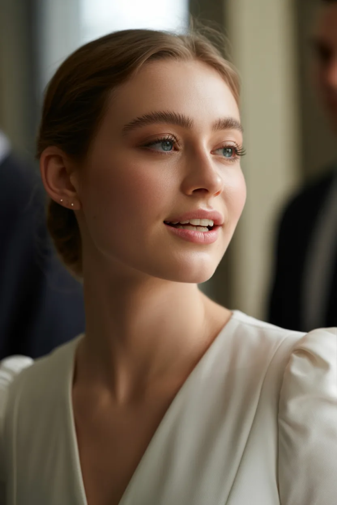 Feathered Brows and Mascara Only