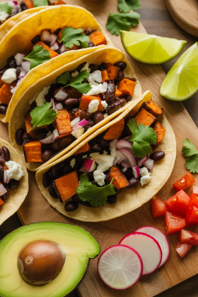 Sweet Potato and Black Bean Tacos