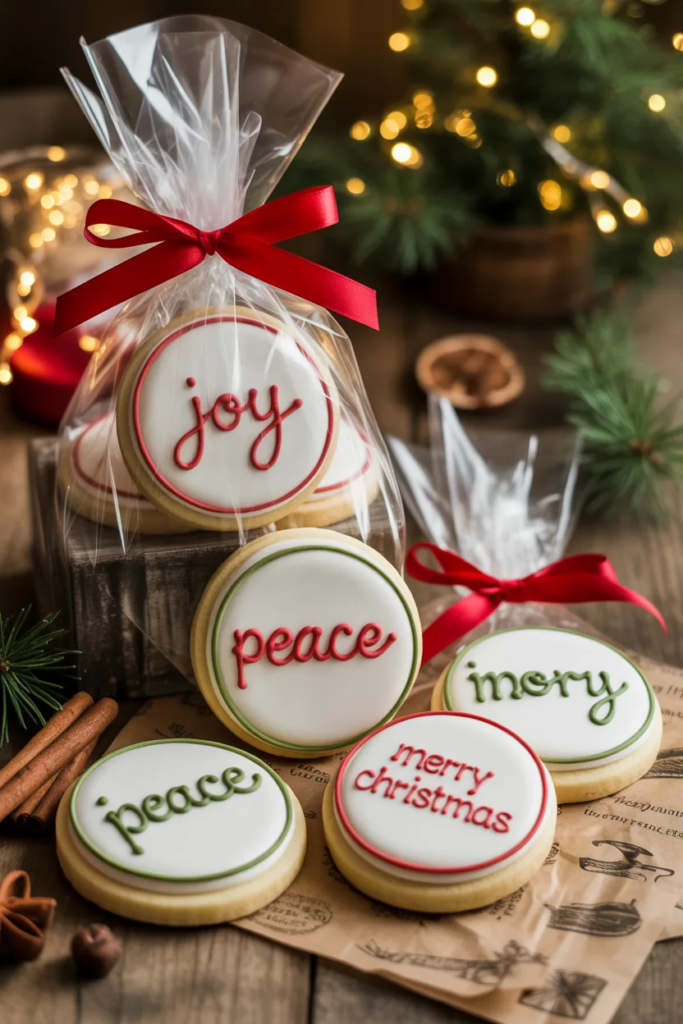 Festive Lettered Messages