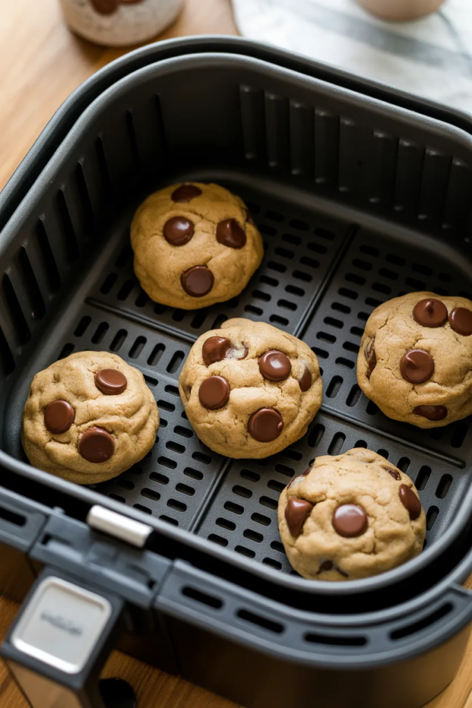 Air Fryer Chocolate Chip Cookies - Air Fryer Dessert Recipes