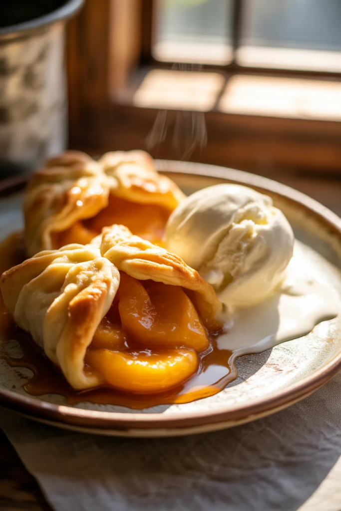 Peach Cobbler Parcels