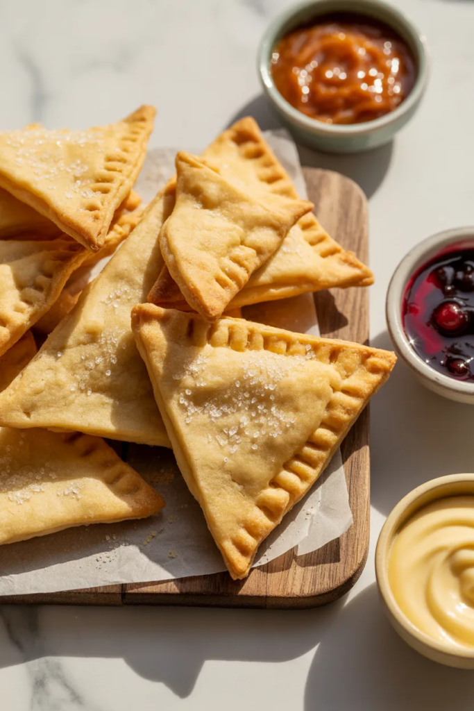 Sugar-Dusted Pie Crust Chips