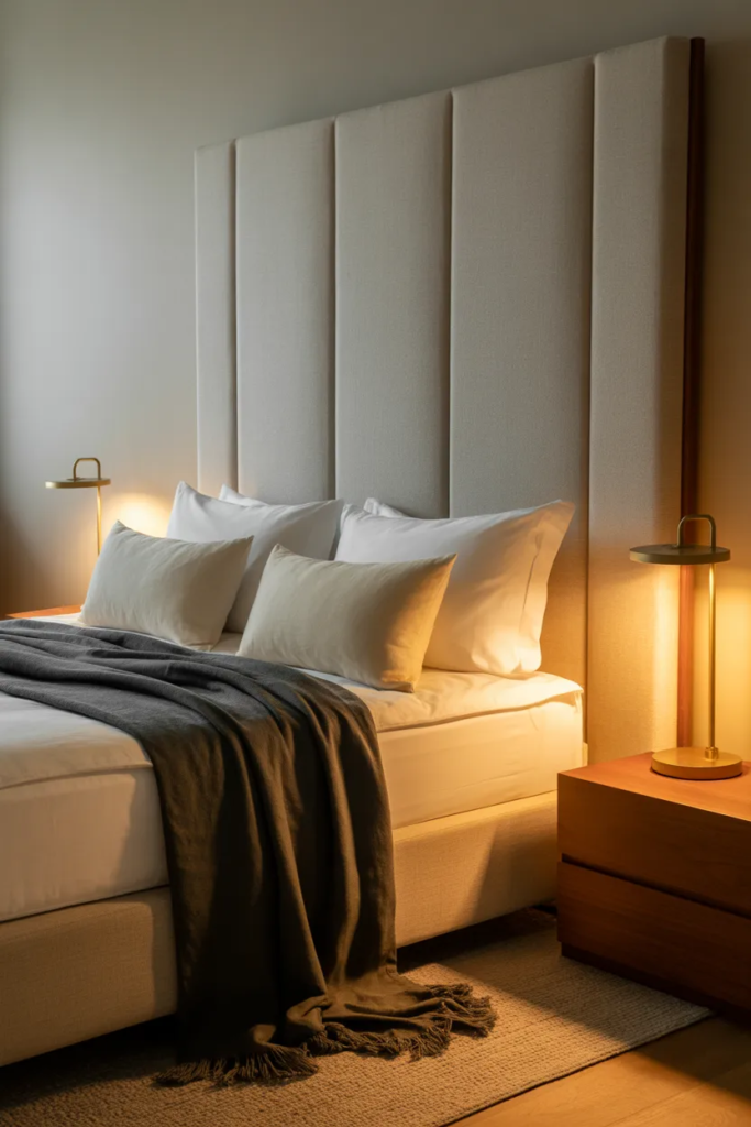 Statement Upholstered Headboard