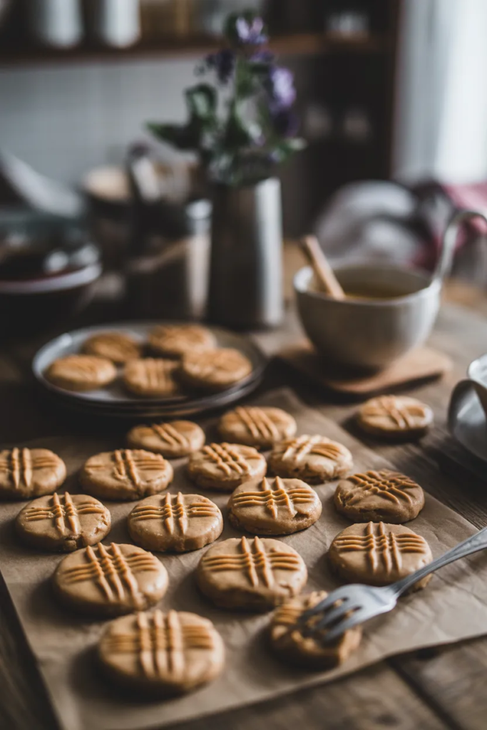 Peanut Butter Crisscross Cookies