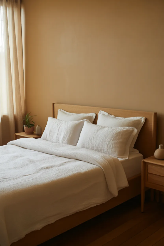 Soft Neutral Color Palette - Bedroom Makeover Ideas