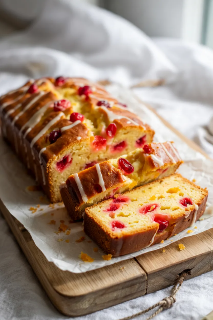 Cranberry Orange Loaf Cake