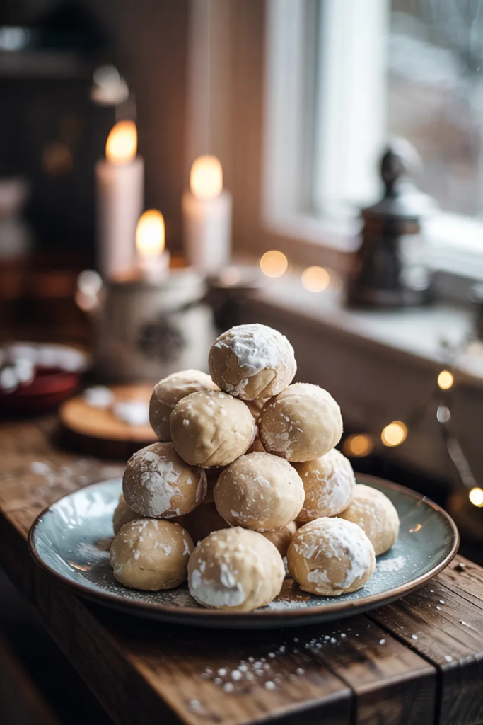 Snowball Butter Cookies