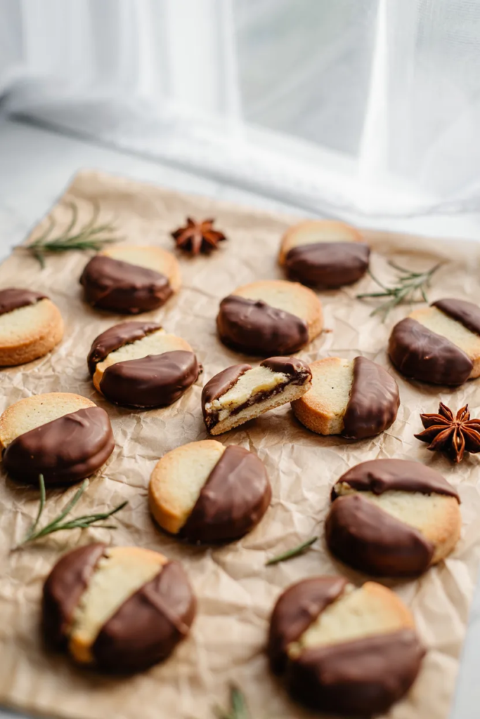 Chocolate Dipped Shortbread