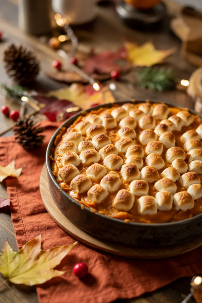 Sweet Potato Marshmallow Bake