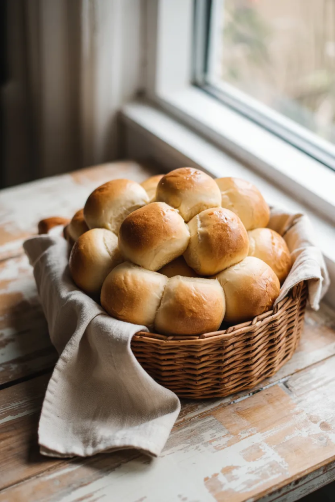 Herb Butter Dinner Rolls