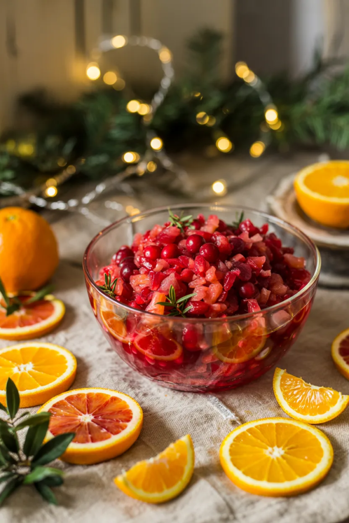 Cranberry Orange Relish