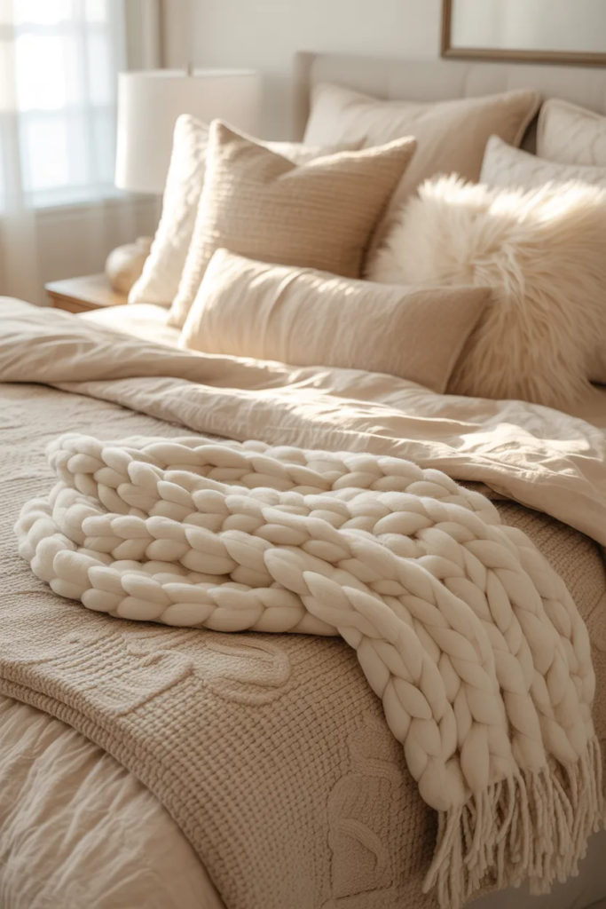 Textured Bedding Layers